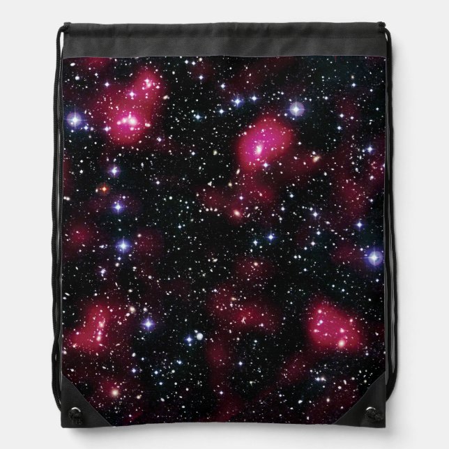 Galaxy Cluster Abell 901/902 Hubble Space Photo Drawstring Bag (Front)