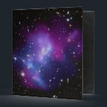 Galaxy Cluster Avery Binder<br><div class="desc">Galaxy Cluster MACS J0717 thanks to NASA and Hubble program. This small space photo can be transferred to many gifts. Customize with a personalized text message to create a unique gift.</div>