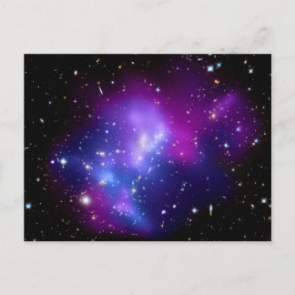 Galaxy Cluster MACS J0717 (Hubble Telescope) Postcard