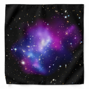 Galaxy Cluster MACS J0717 Outer Space Photo Bandana