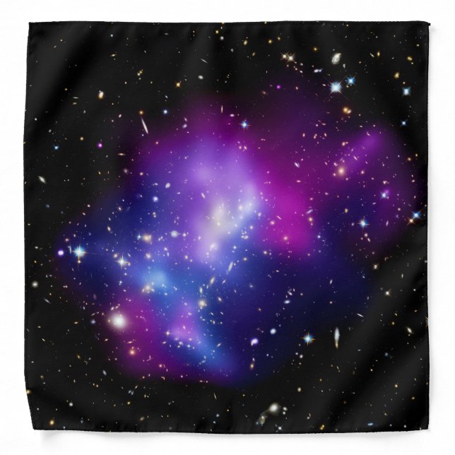 Galaxy Cluster MACS J0717 Outer Space Photo Bandana (Front)