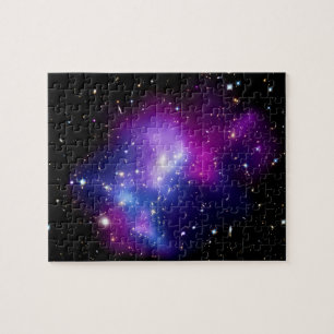 Galaxy Cluster MACS J0717 Outer Space Photo Jigsaw Puzzle
