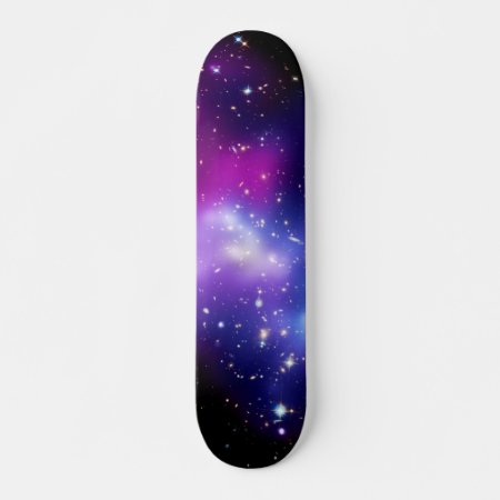 Galaxy Cluster Macs J0717 Outer Space Photo Skateboard Deck