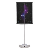 Galaxy Cluster MACS J0717 Outer Space Photo Table Lamp (Back)