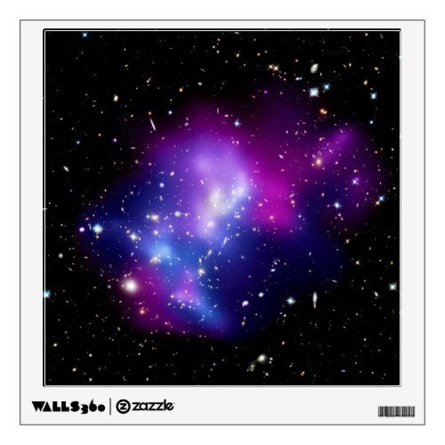 Galaxy Cluster MACS J0717 Outer Space Photo Wall Decal