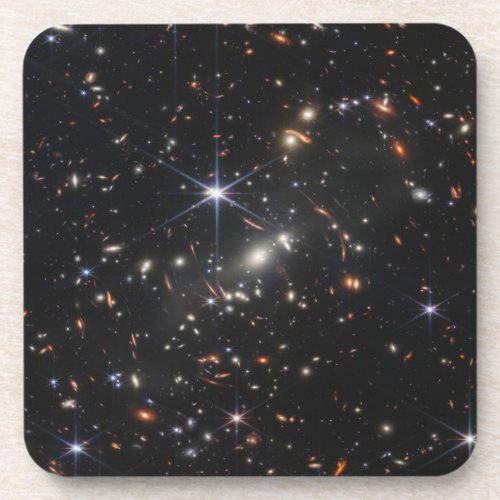 Galaxy Cluster Smacs 0723 Beverage Coaster
