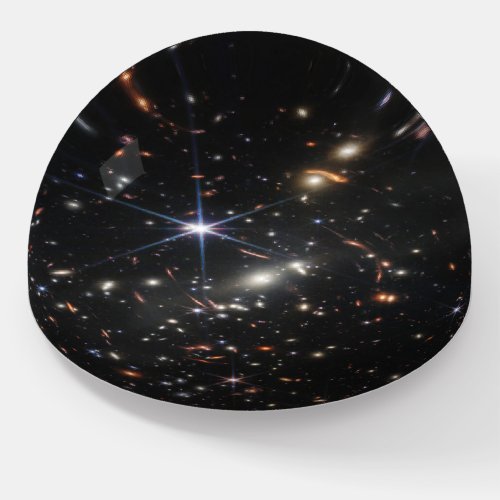 Galaxy Cluster Smacs 0723 Paperweight