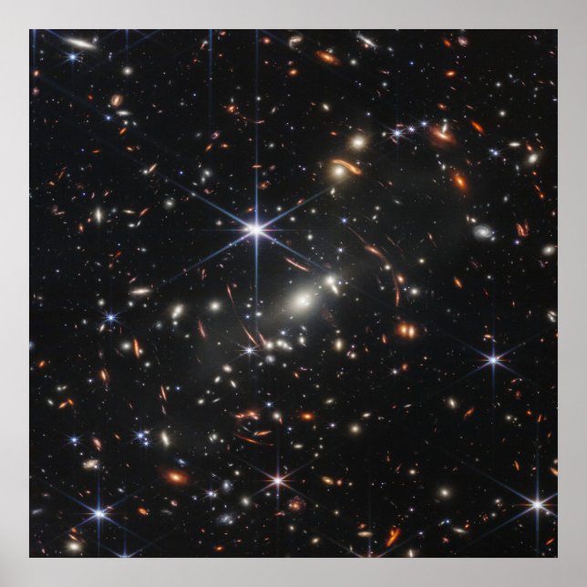 Galaxy Cluster Smacs 0723. Poster (Front)