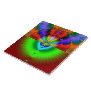 Galaxy Collision Fractal Tile