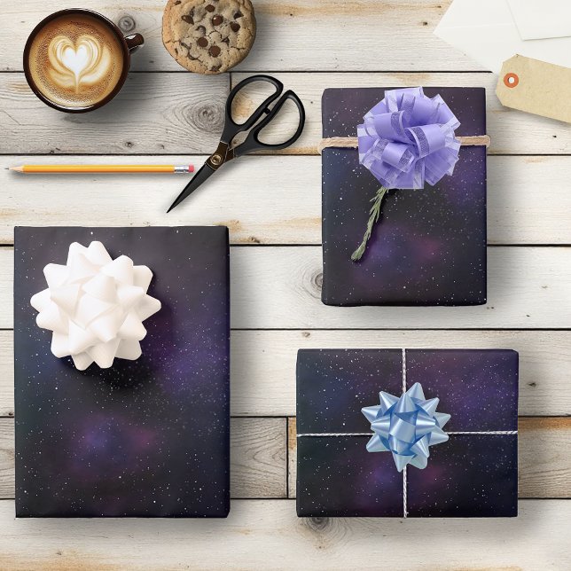 Galaxy Cosmic Nebula Wrapping Paper Sheets (Creator Uploaded)