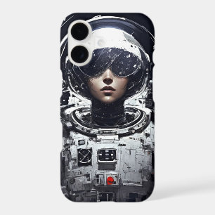 Galaxy Cyberpunk Female Astronaut Case