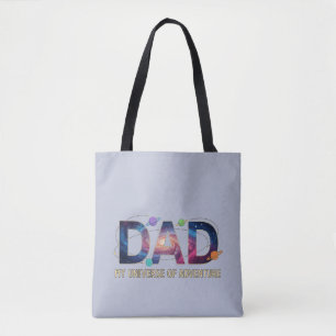 Galaxy Dad Universe Adventure Tote Bag