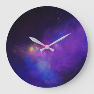 Galaxy Deep Space Large Clock