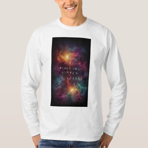 Galaxy design  T_Shirt