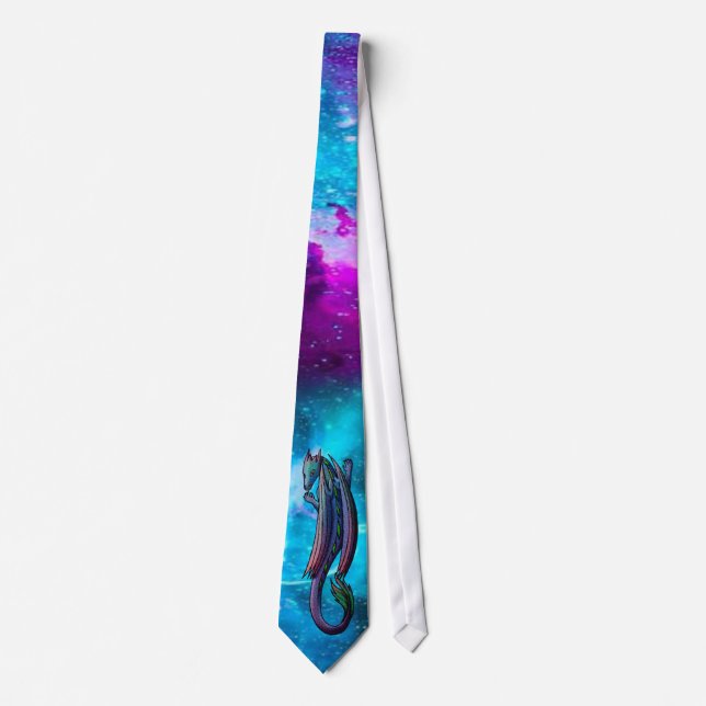 Galaxy Dragon Neck Tie (Front)