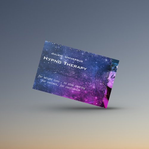 Galaxy Dream for hypnotherapists Business Card