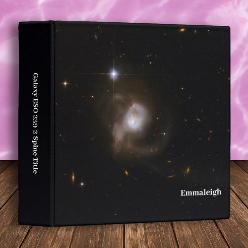 Galaxy ESO 239_2 Outer Space 3 Ring Binder