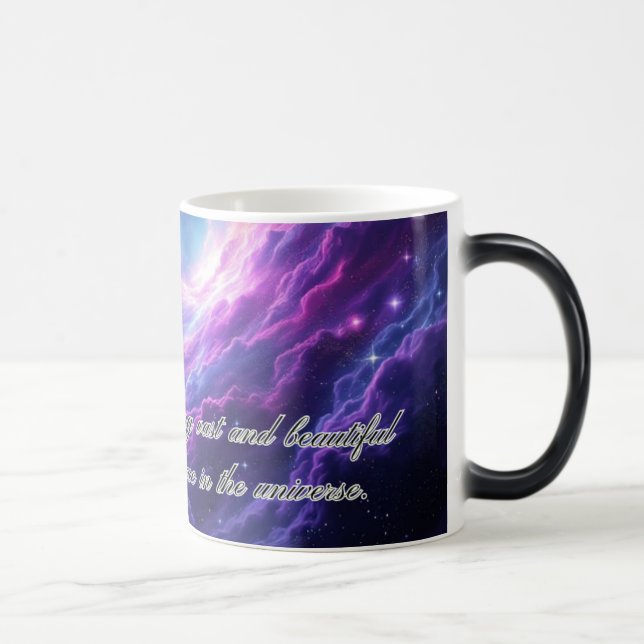 Galaxy Explosion Magic Mug – Discover Your Place i (Right)