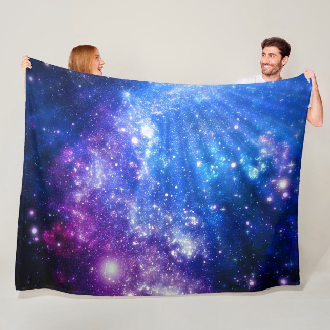 Galaxy Fleece Blanket (In Situ)