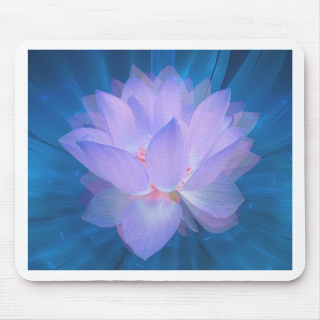 Galaxy Flower Mouse Pad (Front)