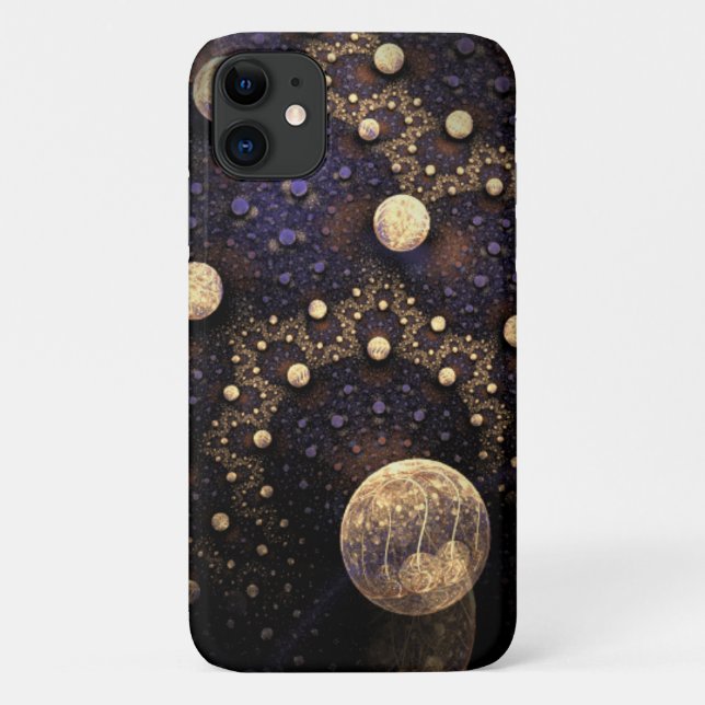 Galaxy Fractal Case-Mate iPhone Case (Back)