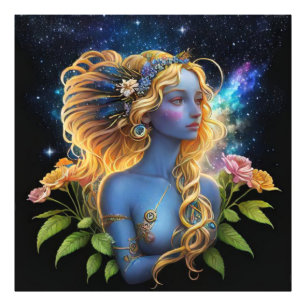 *~* Galaxy Galactic Women Fantasy Jewels AP58 Photo Print