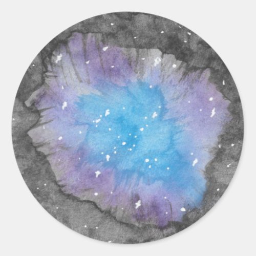 Galaxy Geode Stickers