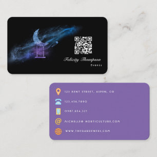 Galaxy Glitter  Business Card