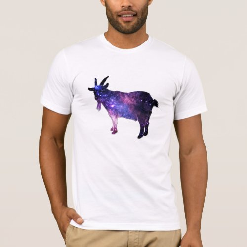 Galaxy Goat  Mythical Creatures T_Shirt