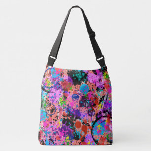 Galaxy Graffiti Crossbody Bag