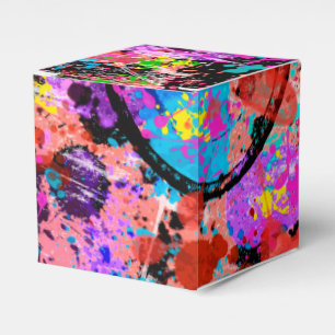 Galaxy Graffiti Favor Boxes
