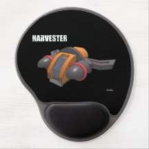 Galaxy Harvester Gel Mousepad.