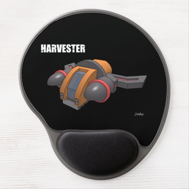 Galaxy Harvester Gel Mousepad. Mouse Pad (Front)