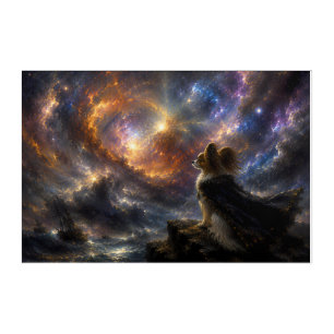 Galaxy Heart Beyond the Sea Papillon Dreamscape Acrylic Print