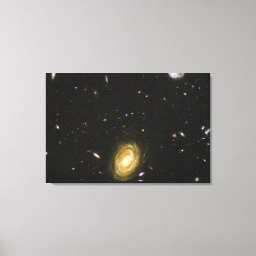 Galaxy HUDF_JD2 From the Hubble Ultra Deep Field Canvas Print