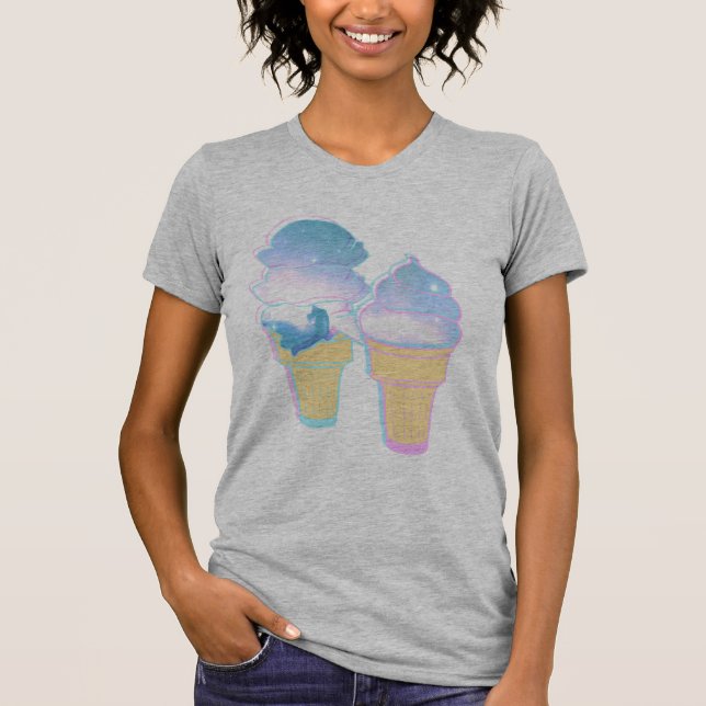 Galaxy Ice Cream Shirt (Front)
