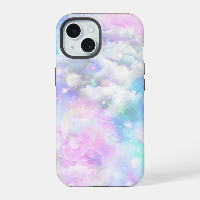 Galaxy in the Clouds Iphone Case (Back)
