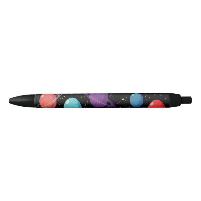 Galaxy Ink Pen Astronaut & Outer Space Design fo (Front)