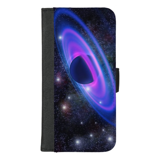 Galaxy iPhone Wallet Case (Front)