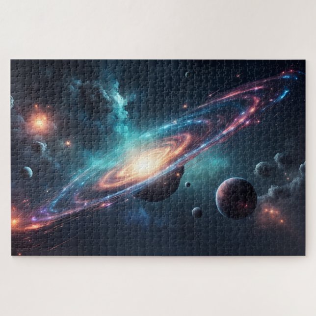 Galaxy Jigsaw Puzzle (Horizontal)