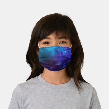 Galaxy Kids' Cloth Face Mask by ericar70 at Zazzle