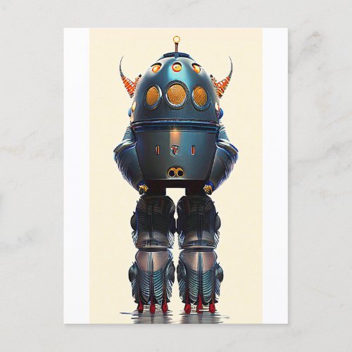 Galaxy King Robot B_21 Wombott Postcard