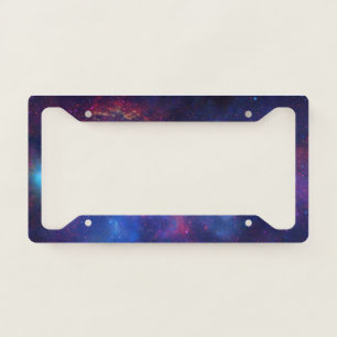 Galaxy License Plate Frame