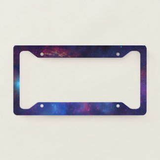Galaxy License Plate Frame