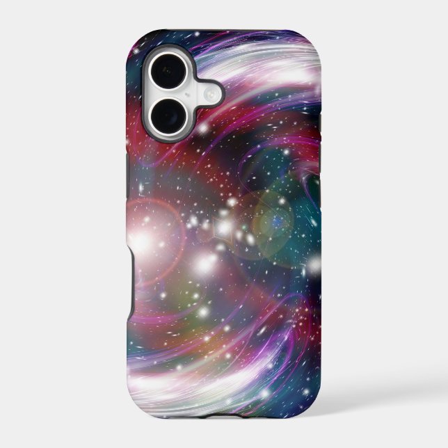 Galaxy Light Art Design Abstract Iphone Case (Back)