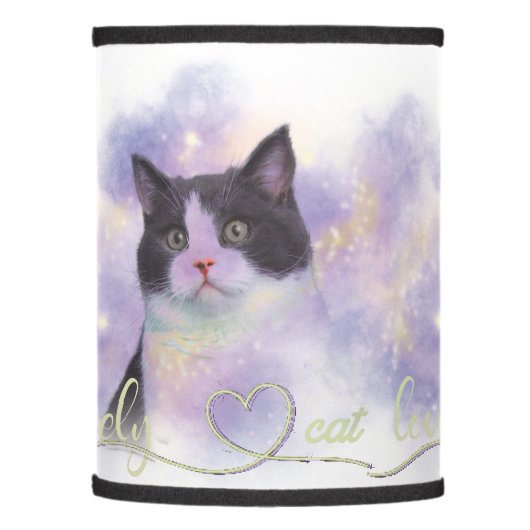 Galaxy Lovely Cat Lamp Shade (Left)