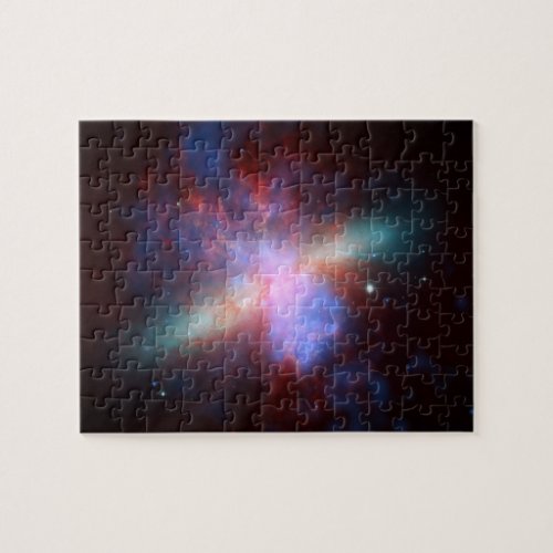Galaxy M82 Hubble NASA Jigsaw Puzzle