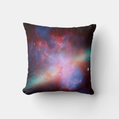 Galaxy M82 Throw Pillow