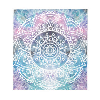 Galaxy Mandala Notepad
