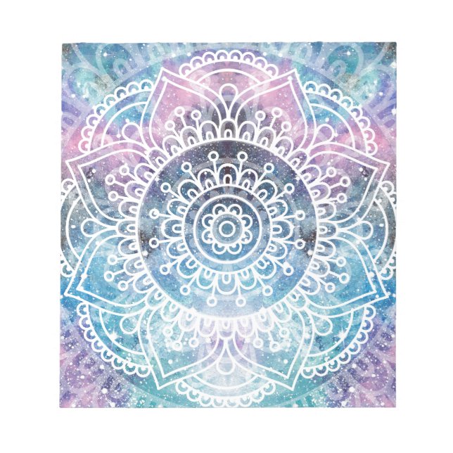 Galaxy Mandala Notepad (Front)